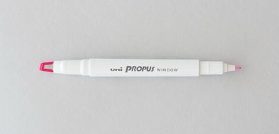 Uni Propus Window Double-Sided Highlighters - Light Color (set of 5)