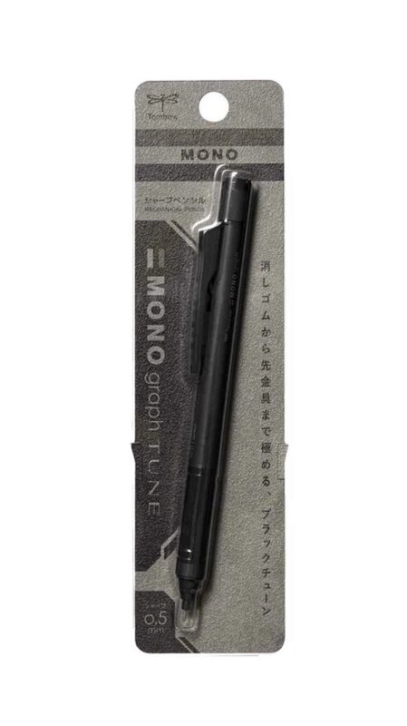 Tombow Mono Graph Tune Mechanical pencil 0.5mm Black