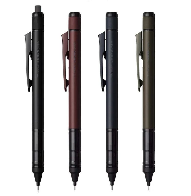 Tombow Mono Graph Tune Mechanical pencil 0.5mm Deep Red