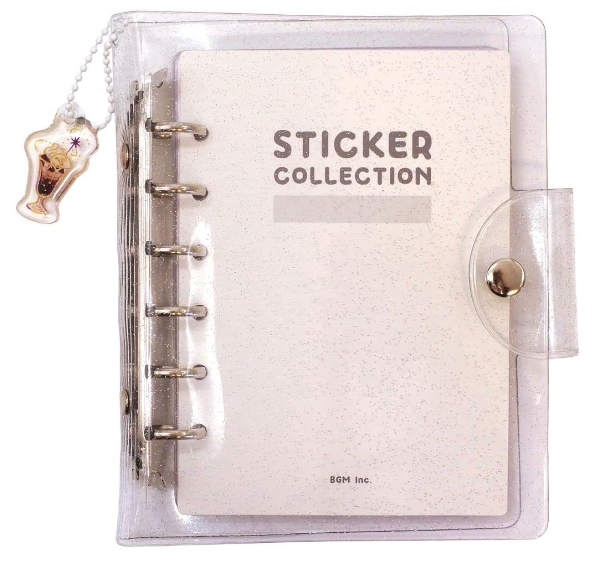 BGM - Notebook Sticker Book A6 Lame Clear