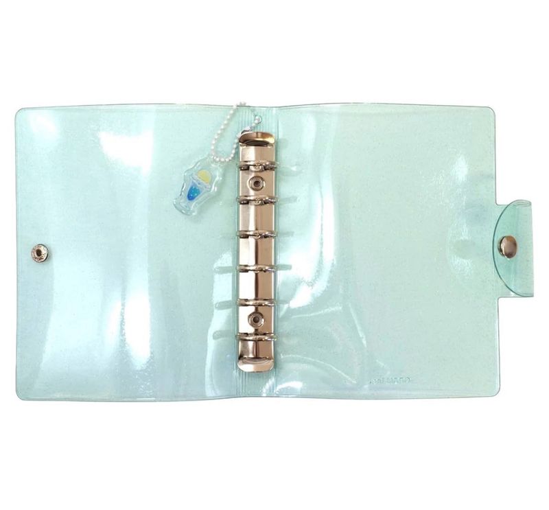 BGM - Notebook Sticker Book A6 Lame Light Blue