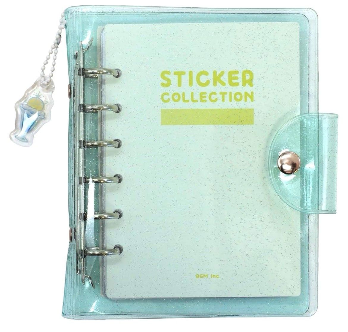 BGM - Notebook Sticker Book A6 Lame Light Blue