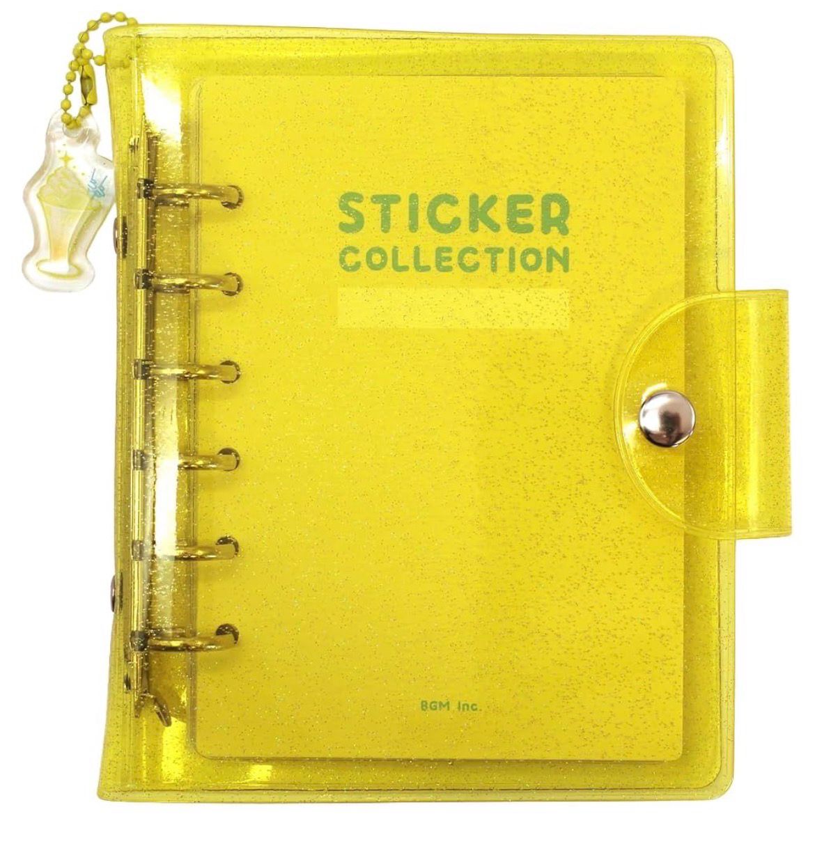 BGM - Notebook Sticker Book A6 Lame Yellow