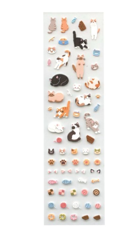 BGM - Icing stickers Cat’s fly
