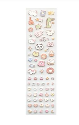 BGM - Icing stickers Fluffy Friends