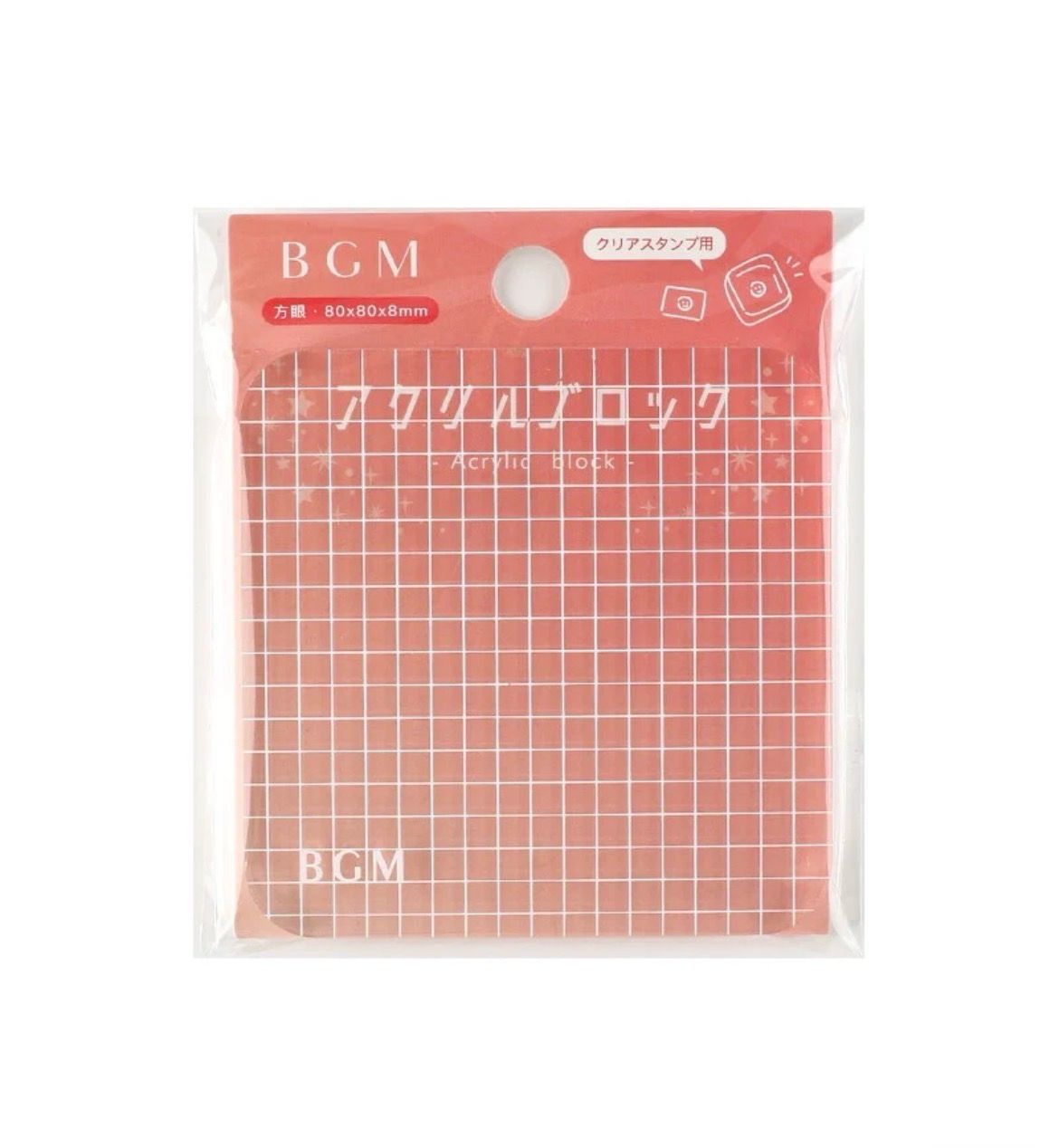 BGM - Clear Acrilyc L