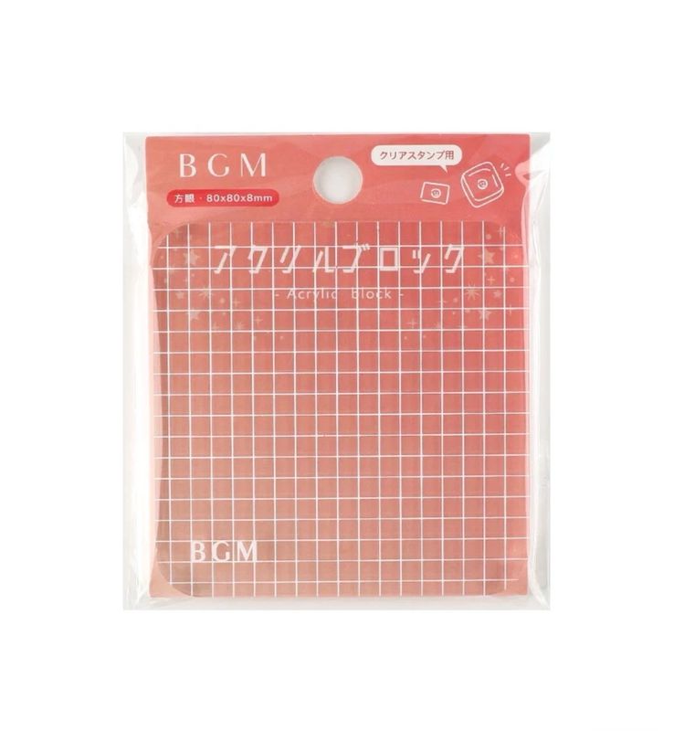 BGM - Clear Acrilyc L