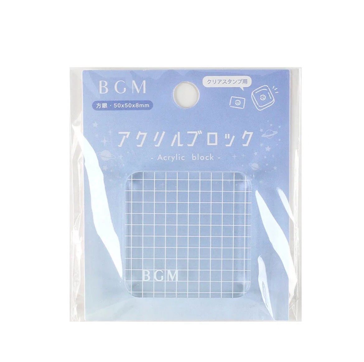 BGM - Clear Acrilyc