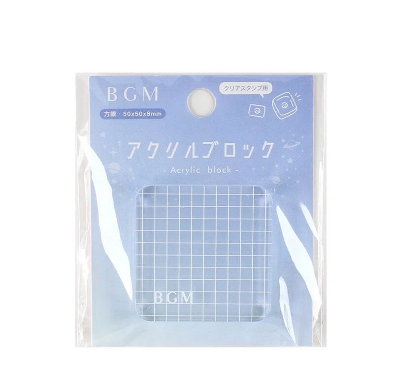 BGM - Clear Acrilyc
