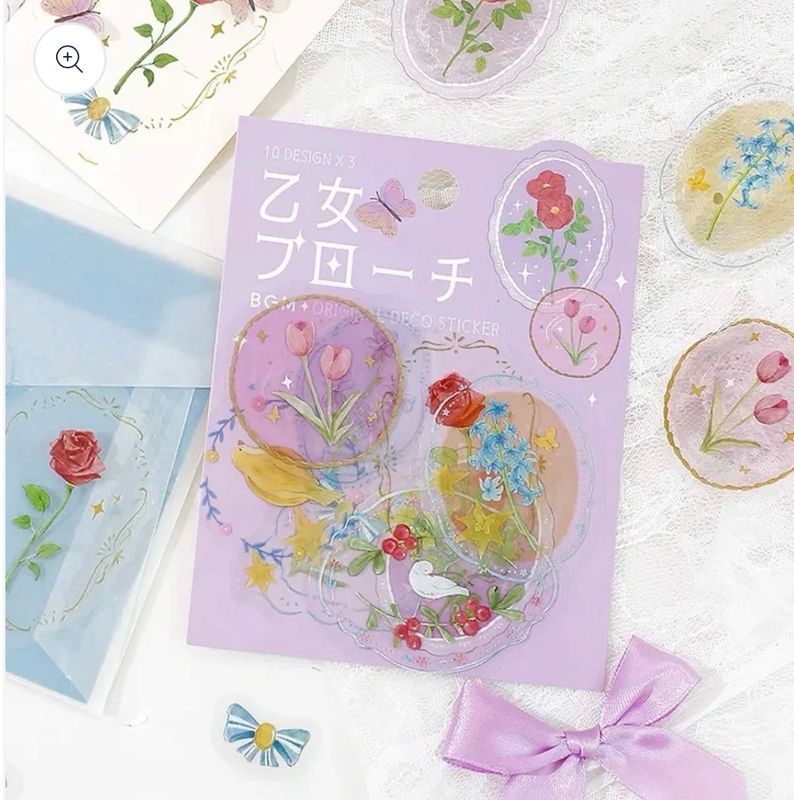 BGM - Stickers Planner Flower