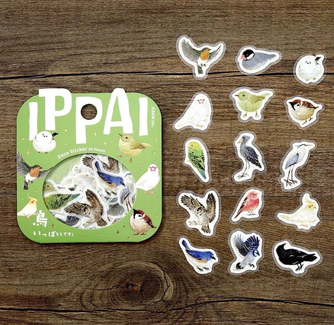 BGM - Flake seal IPPAI Birds