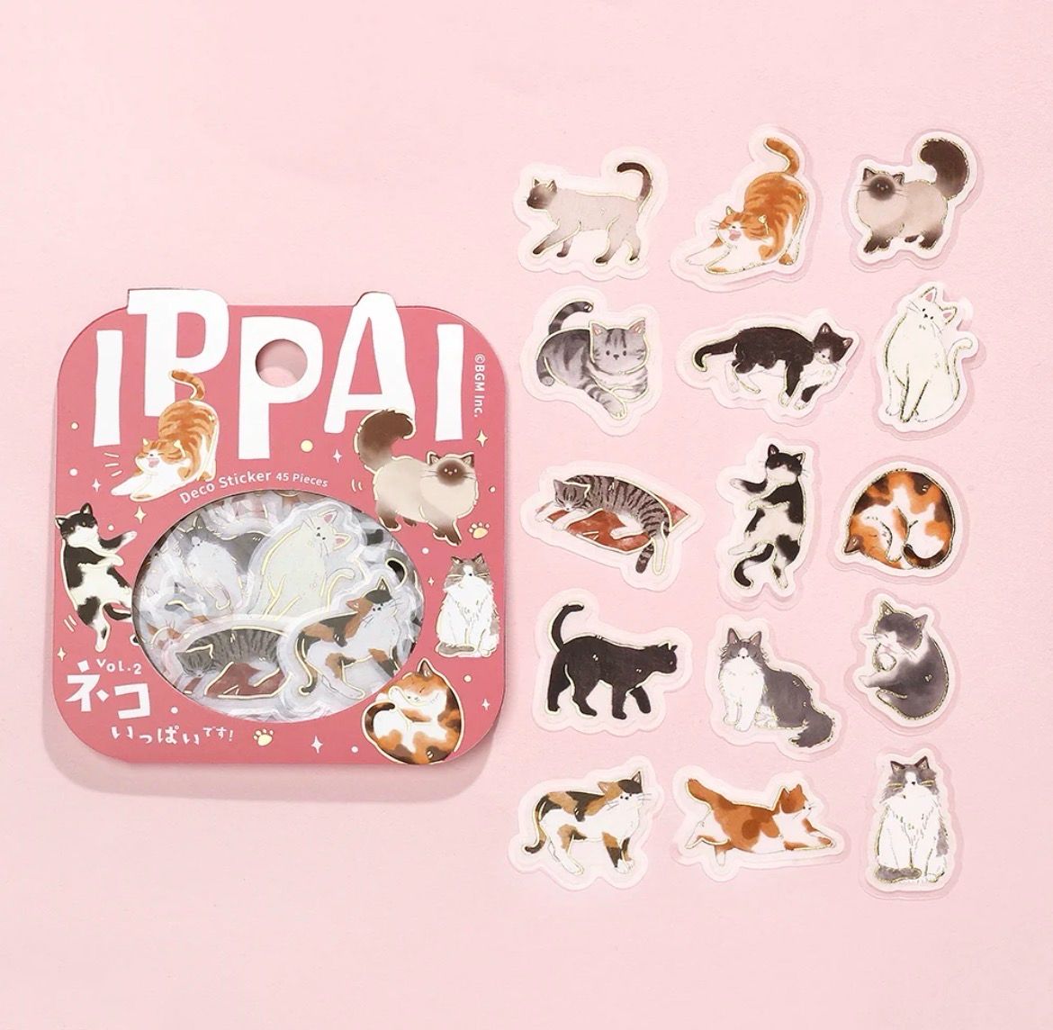 BGM - Flake seal IPPAI Cats