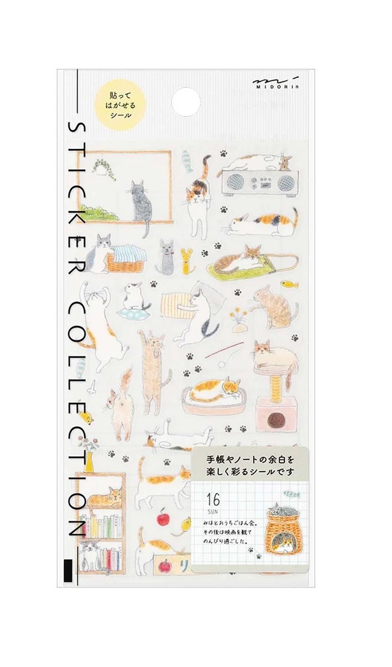 Midori - Stickers Cats