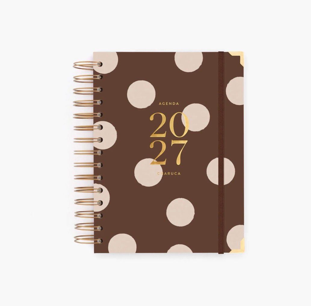 Charuca Agenda 2027 - Mediana Diaria Chocolate Love