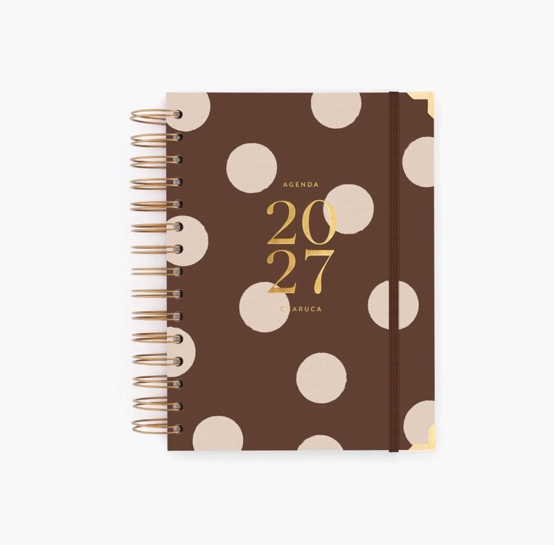 Charuca Agenda 2027 - Mediana Diaria Chocolate Love