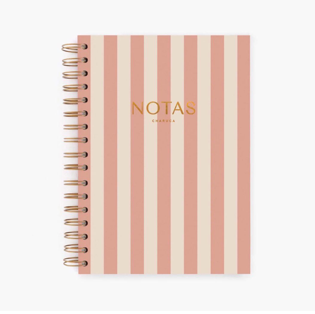 Charuca - Cuaderno mediano Panamera Pink