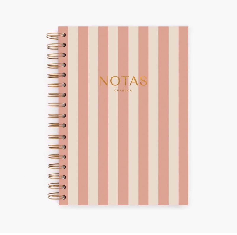 Charuca - Cuaderno mediano Panamera Pink