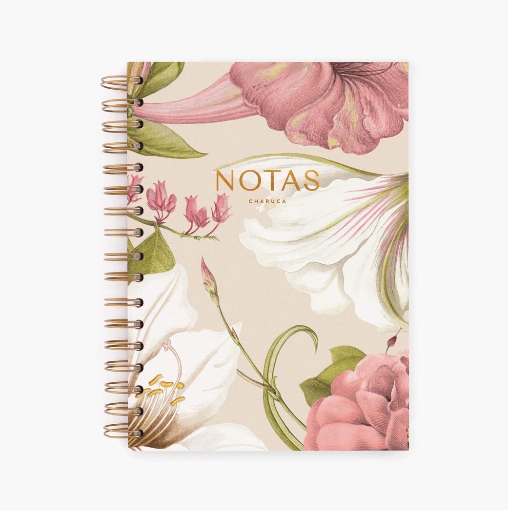 Charuca - Cuaderno mediano Edén Ivory