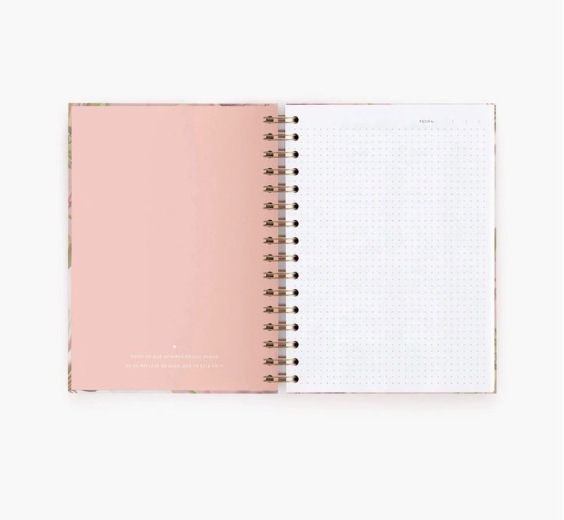 Charuca - Cuaderno mediano Edén Pink