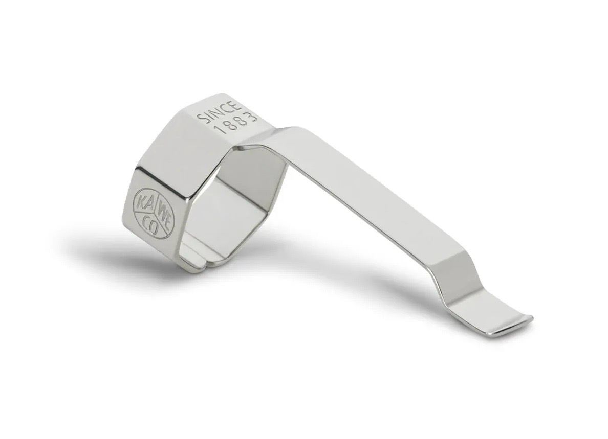 Clip octogonal Kaweco para perkeo - Silver