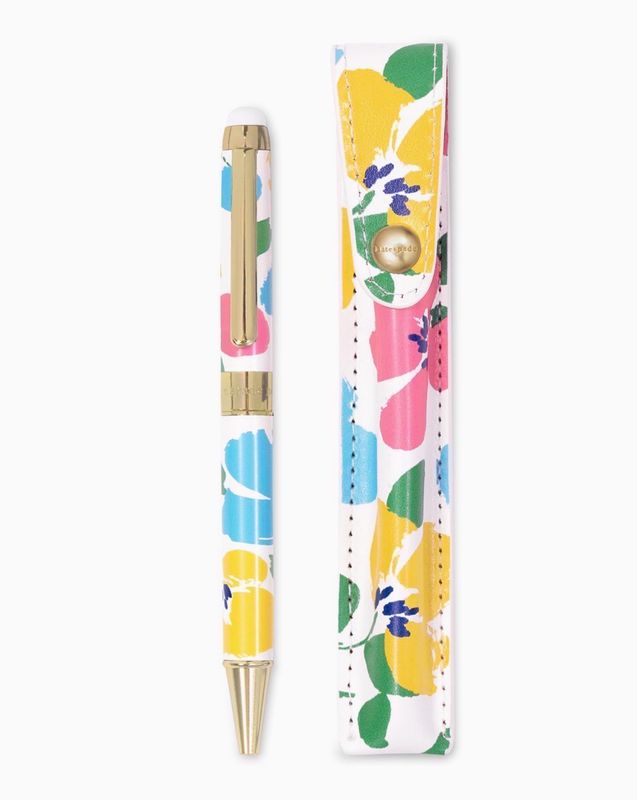 Kate Spade - Pen with Pouch Flores