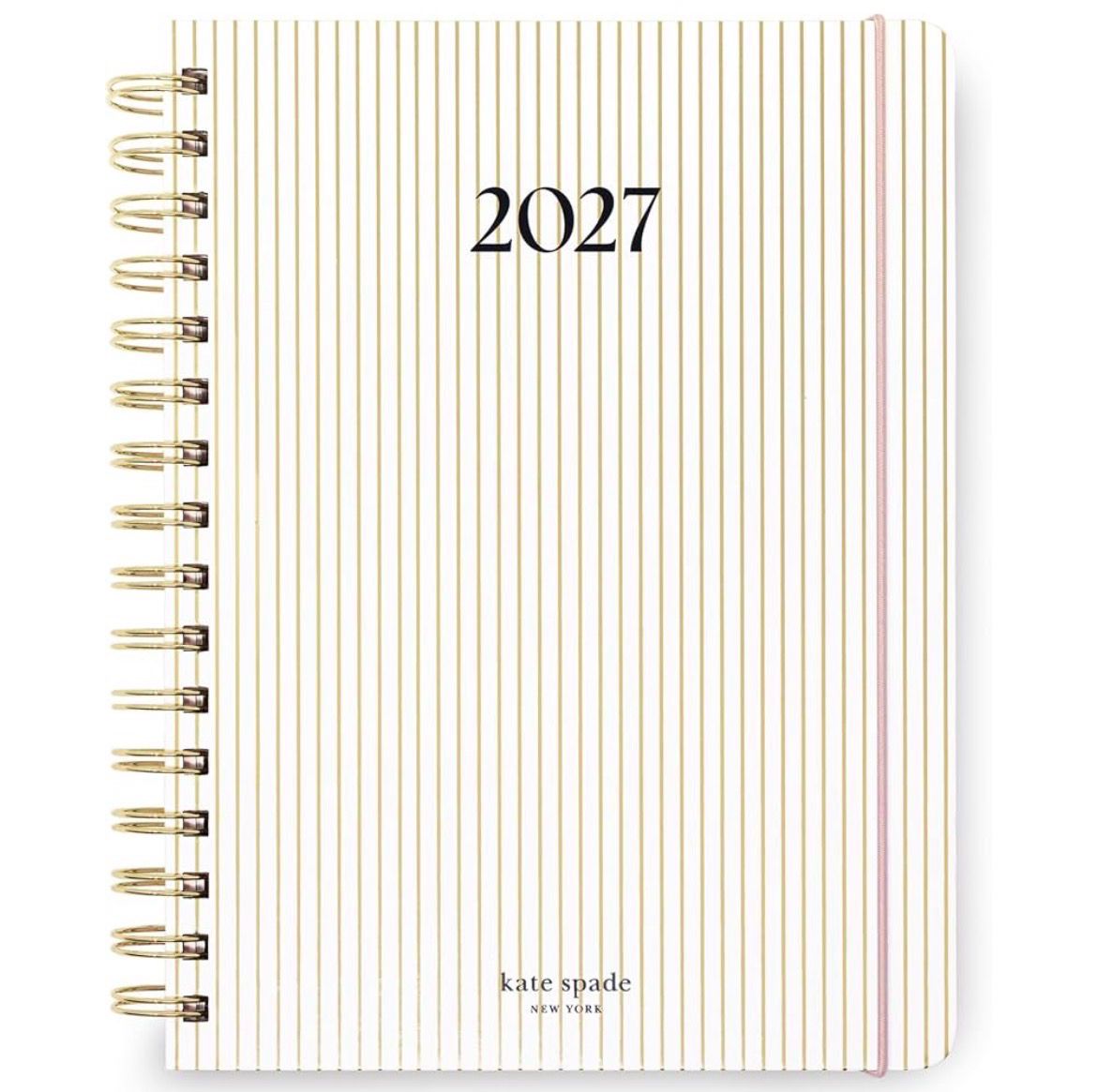 Kate Spade - Agenda semanal 2027 Gold