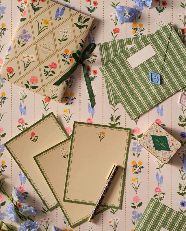 Folio Stationery Set Garden Study