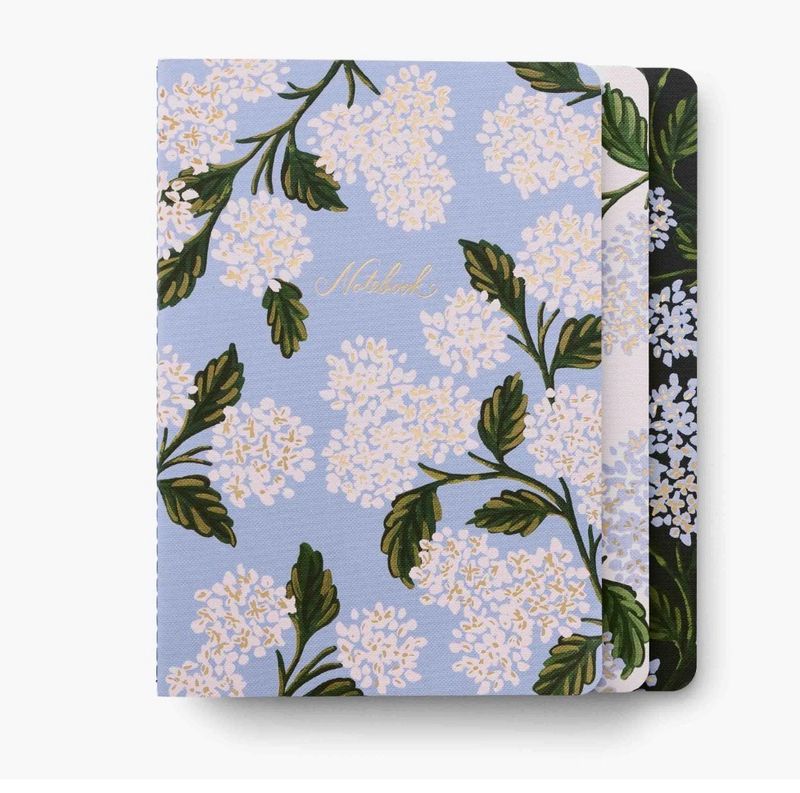 Set 3 cuadernos - Hydrangea
