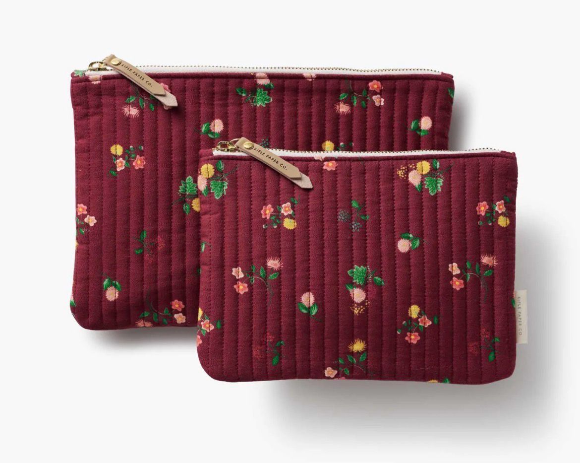 Rifle Pouch - Ditsy Dahlia Duo