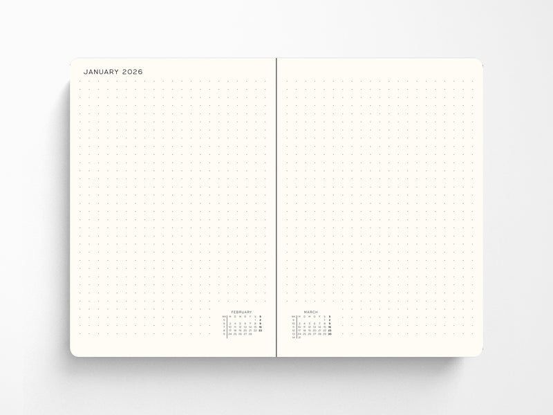 Leuchtturm - Daily Dotted A5 Black