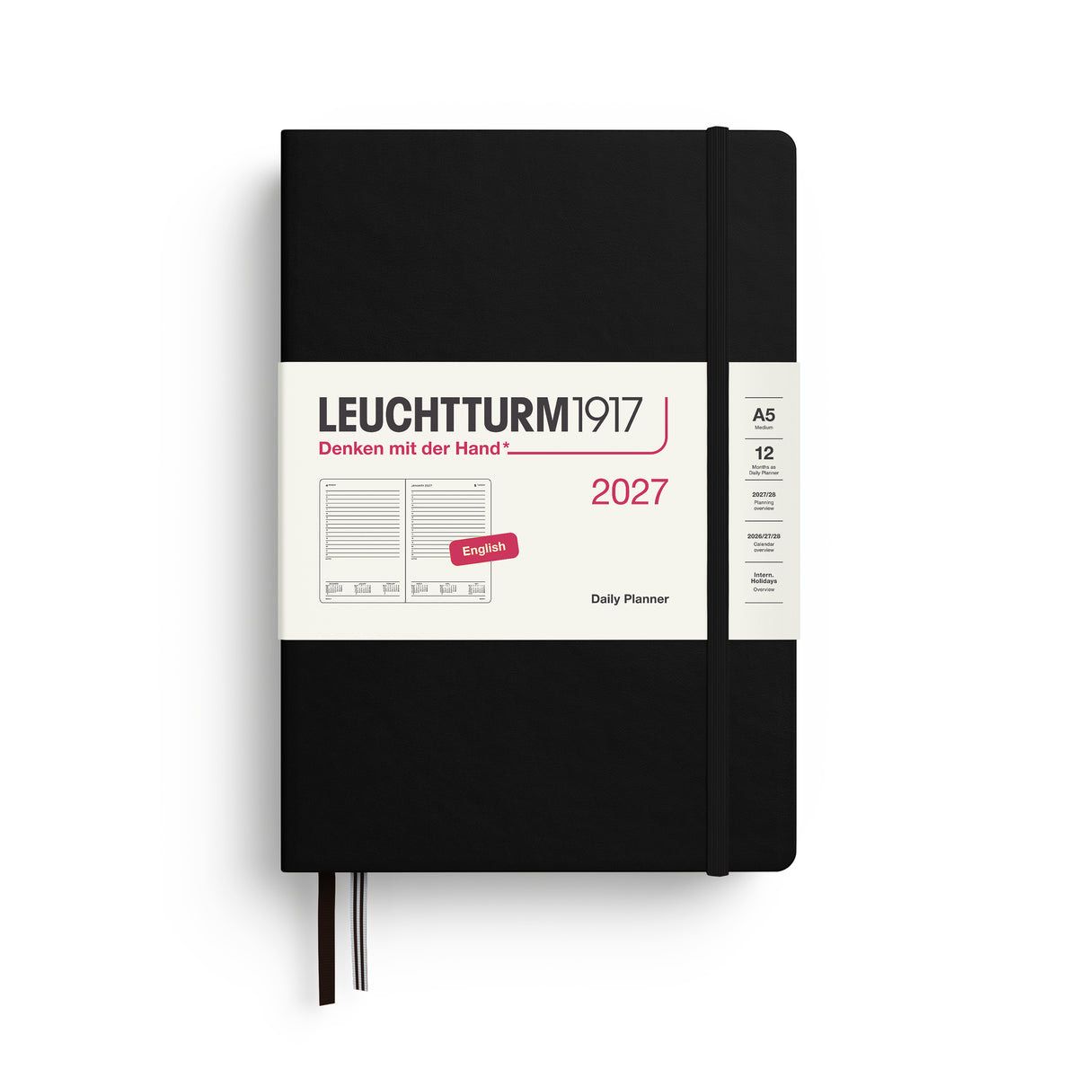 Leuchtturm - Daily A5 Black