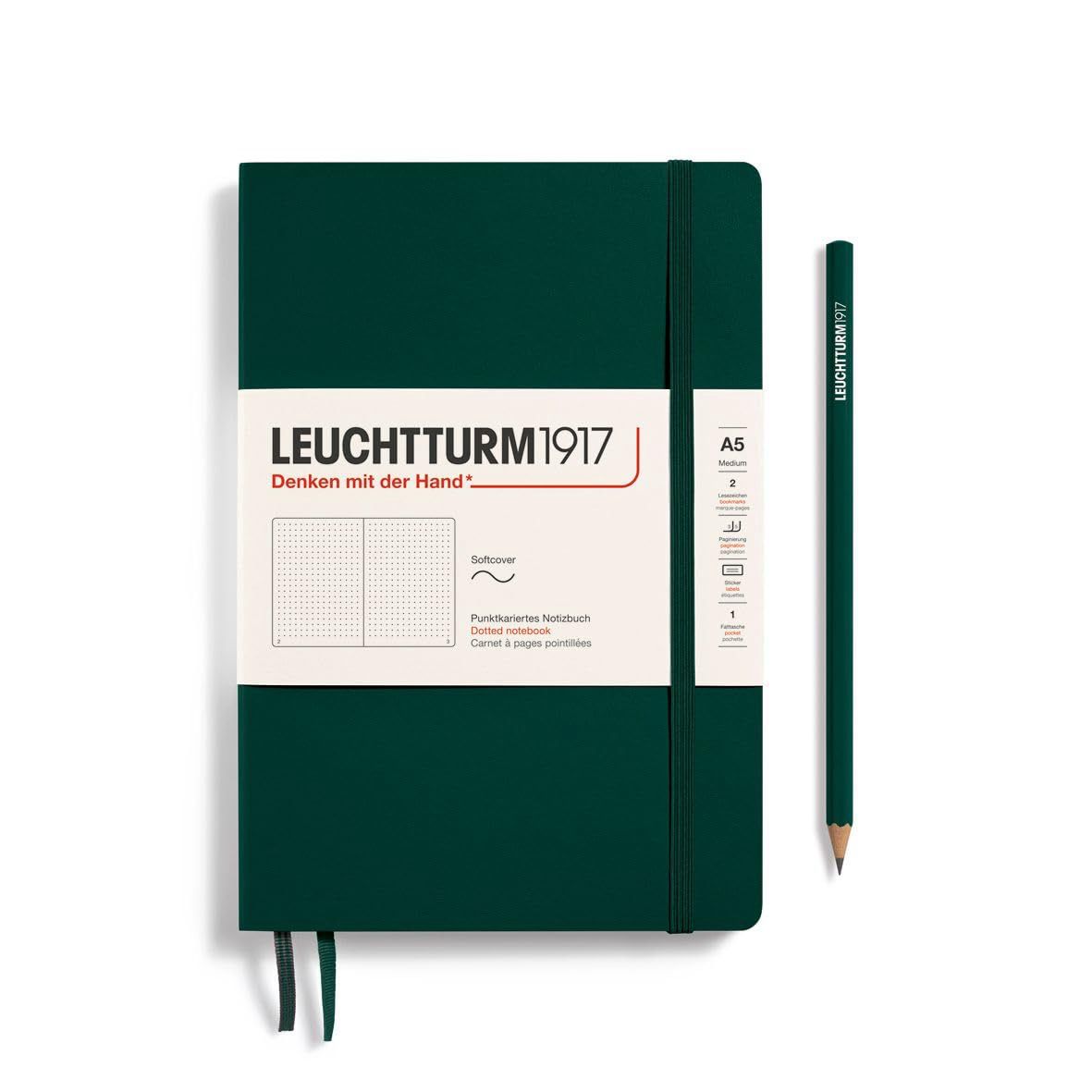 Leuchtturm - Soft Cover A5 Forest Green