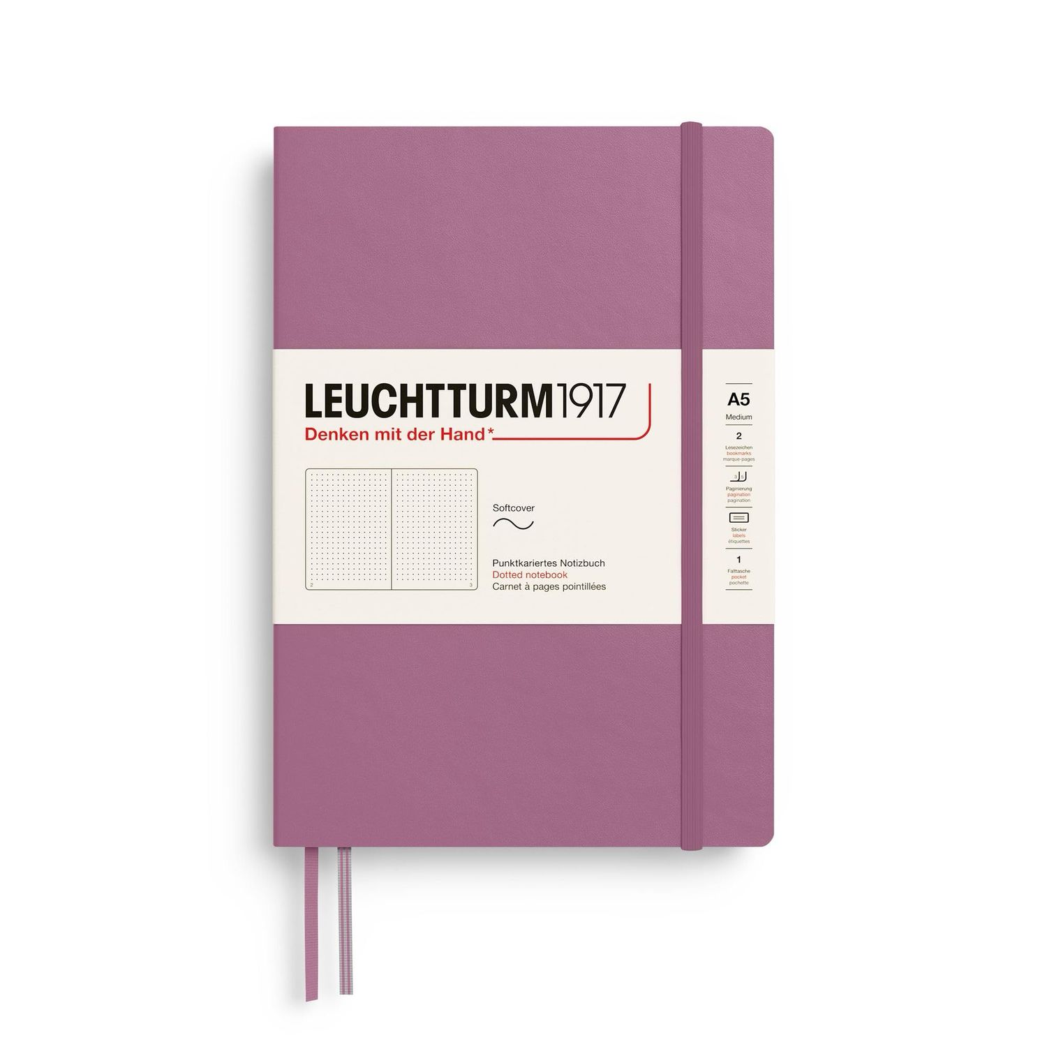 Leuchtturm - Soft Cover A5 Dusty Rose