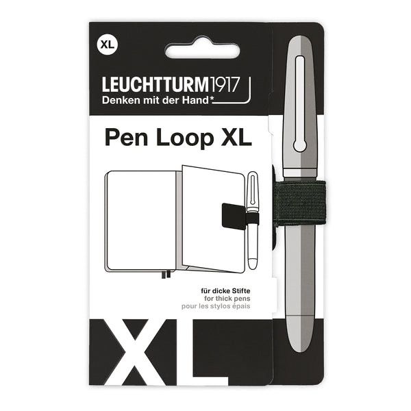 Leuchtturm - Pen loop XL- Black