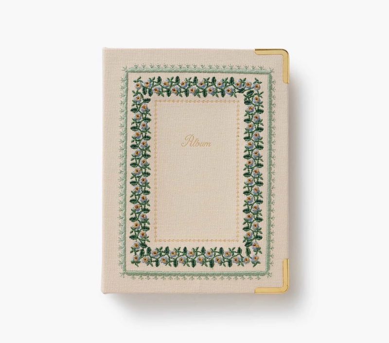 Portico embroidered Photo Album