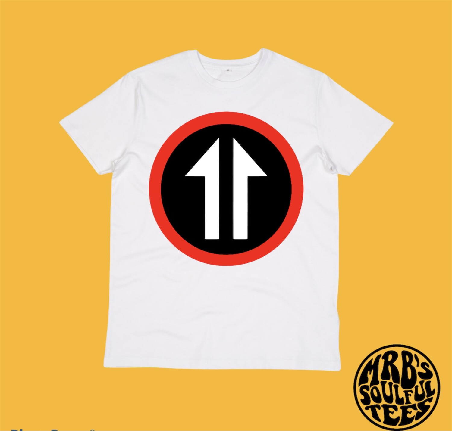 The Who Split Arrow Organic Heavy Cotton T Shirt