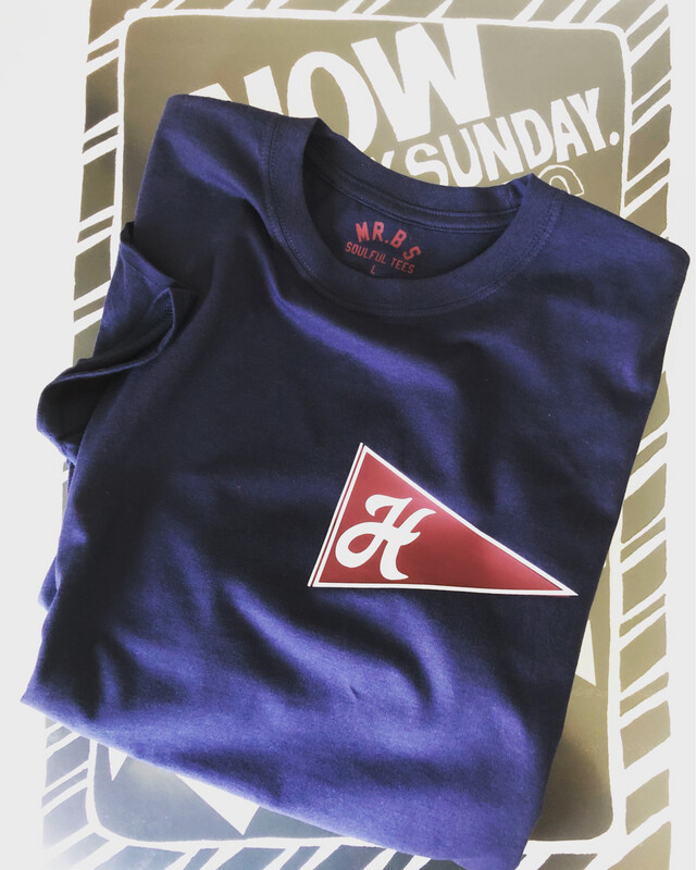 Ivy Sports Pennant Style organic cotton T Shirt