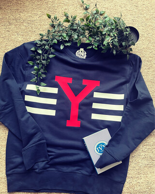 Ivy 3 Stripes Letter Organic Sweatshirt