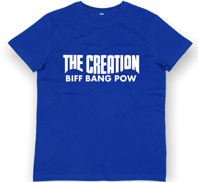 The Creation - Biff Bang Pow Ringer T-Shirt The Creation - Biff Bang Pow Ringer T-Shirt