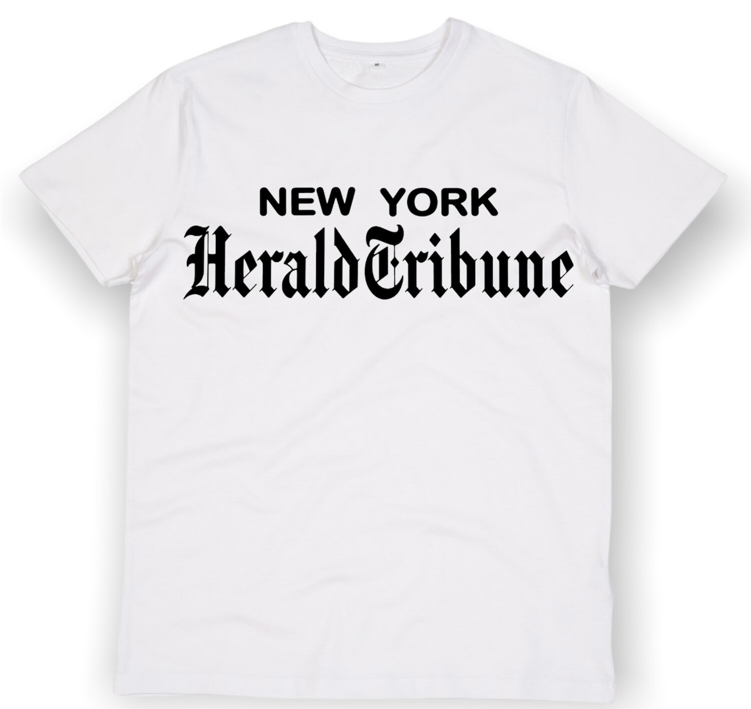 Habubu Exitoso enviar New York Herald Tribune Organic Cotton T-Shirt