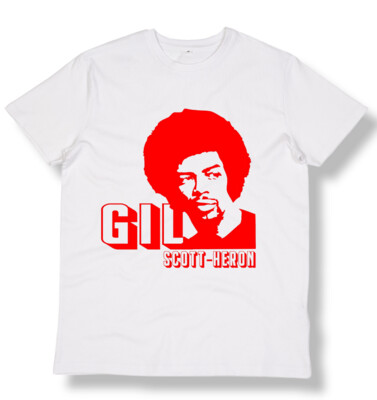 Gil Scott-Heron organic cotton T-shirt