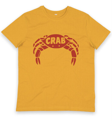 Crab Organic Cotton T SHIRT