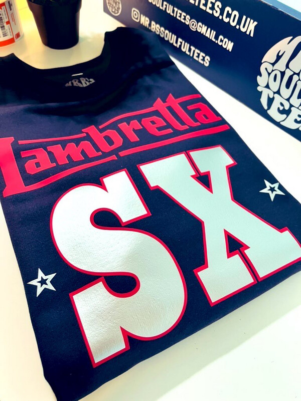 Lambretta LI/SX/TV Organic Heavy Cotton T Shirt