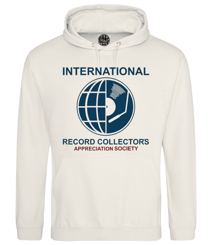 RECORD COLLECTOR`S ORGANIC HOODED SWEATSHIRT