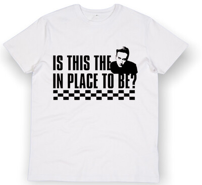 Terry Hall Is This The In Place To Be Heavy Organic Cotton T Shirt