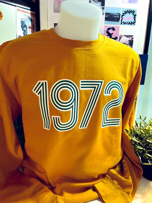Mexico 70 World Cup Style Number organic Sweatshirt (please see new size chart)