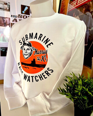 As Worn By George Harrison Submarine Race Watchers Heavy Cotton Organic Sweatshirt