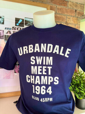 As Worn By Suggs, Urbandale Swim Meet Champs heavy Organic Cotton T Shirt