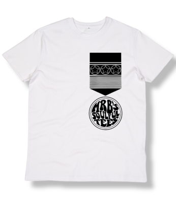 Keith Moon Radio Caroline With Mr.B’s Logo Heavy Organic Cotton T Shirt