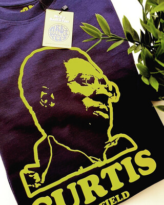 Curtis Mayfield organic Heavy cotton T SHIRT